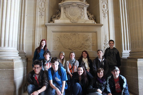the group at Versailles